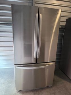LG STAINLESS STEEL FRIDGE