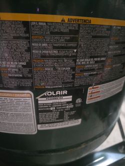 Rolair FC229MK103 29 gal wheeled compressor