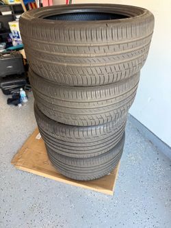 Continental PremiumContact 6 SSR 21" Tires - Staggered Set of 4 (Like New!)