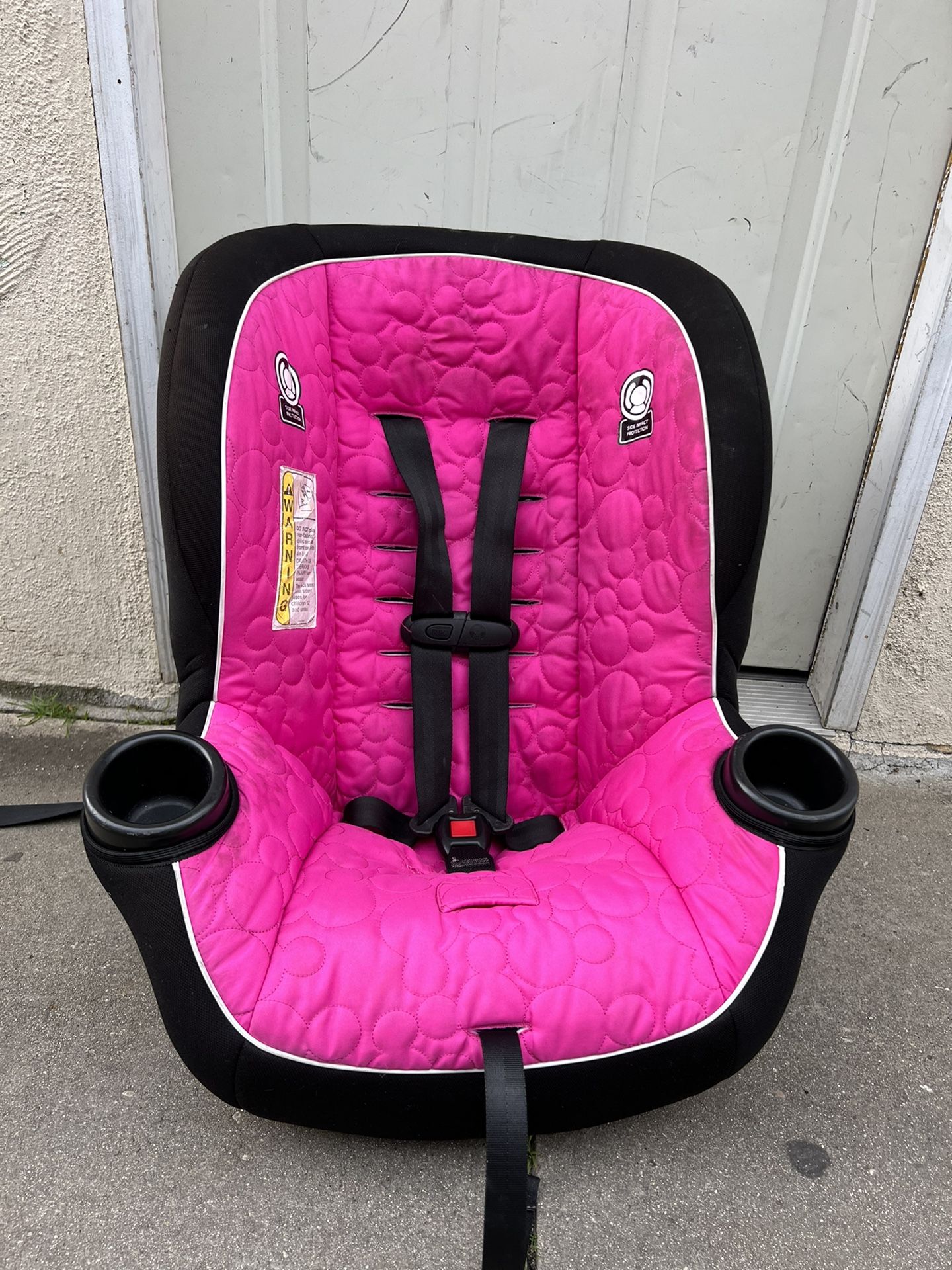 Cosco pink car seat sale