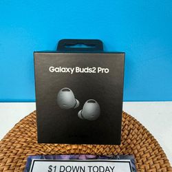 Samsung Galaxy Buds2 Pro - PAY $1 TODAY TO TAKE IT HOME AND PAY THE REST LATER