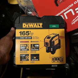 Dewalt 5 Points Laser 165ft Red 