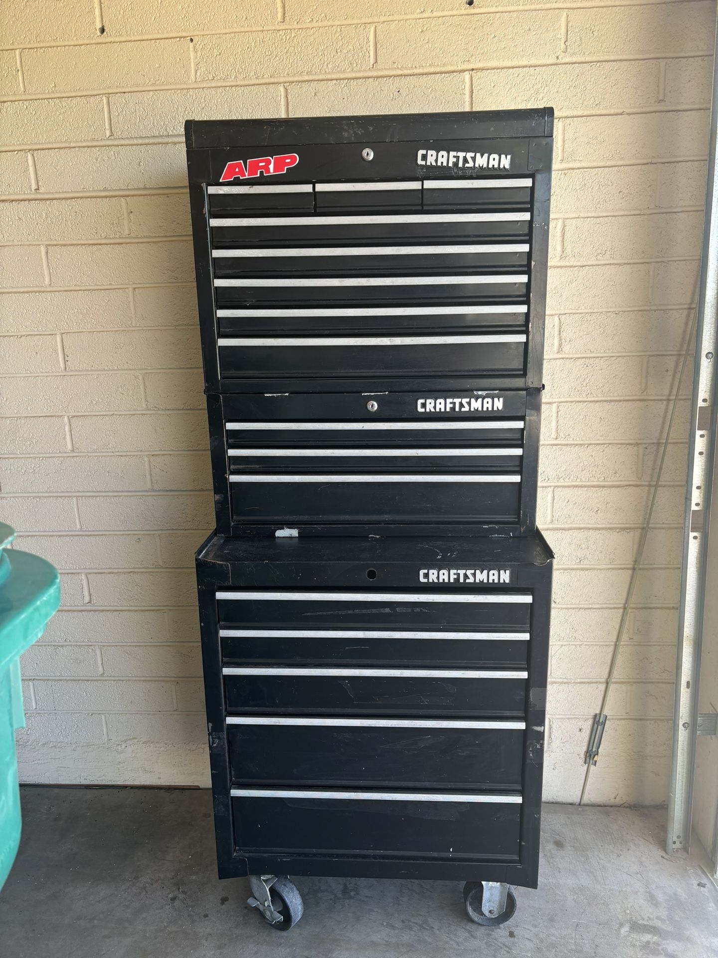 3-Piece Craftsman Tool Box