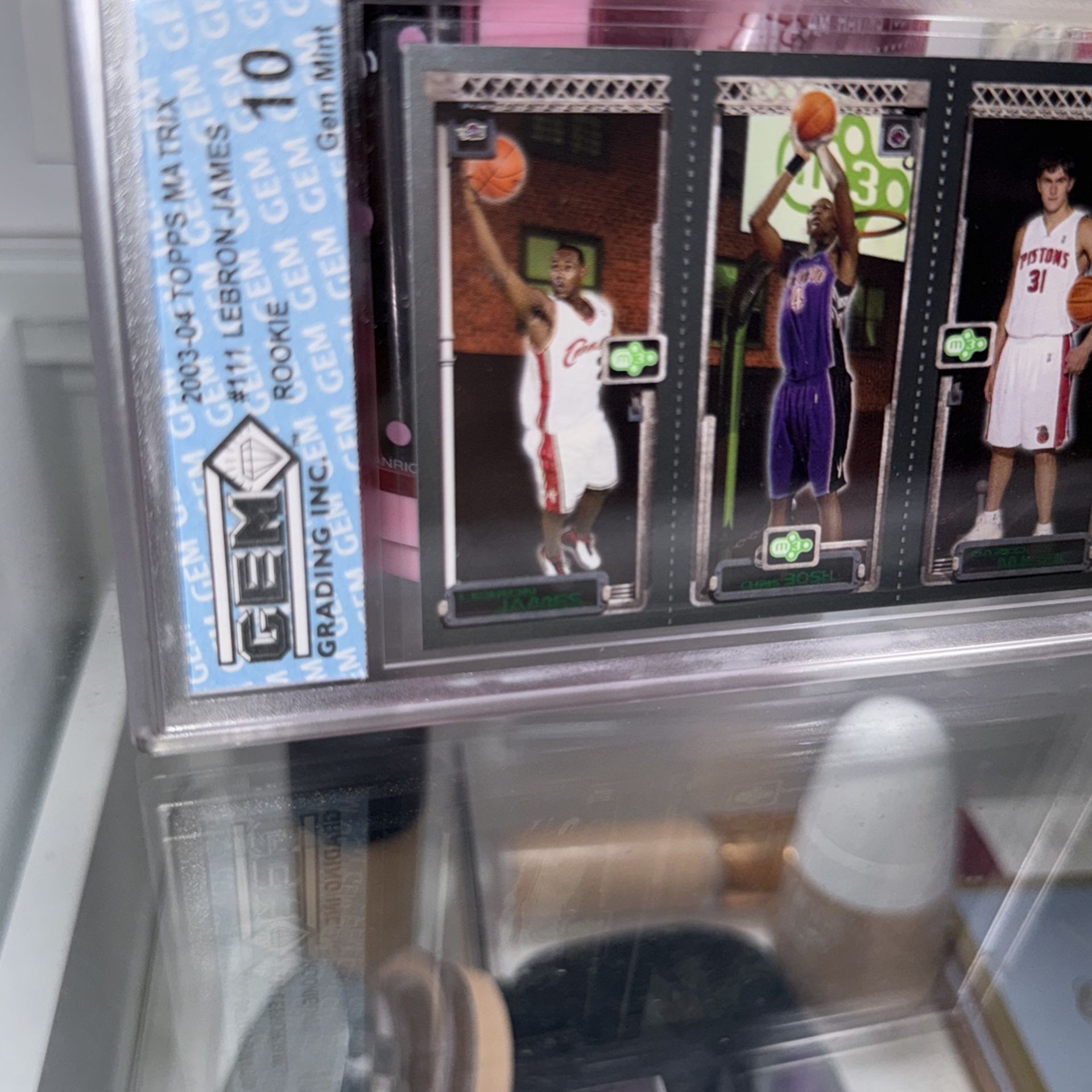 2003 NBA Topps Matrix Lebron James RC GEM 10!!