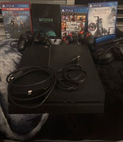 PlayStation 4 and accessories