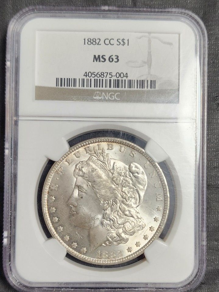 1882 ccMorgan Dollar MS-63NGC