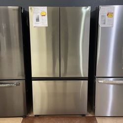 SAMSUNG STAINLESS STEEL BOTTOM FREEZER REFRIGERATOR‼️
