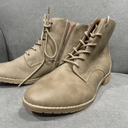 Eurosoft Distressed Leather Ankle Boots