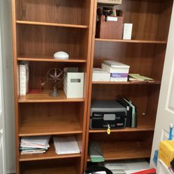 Teak 3 Piece Wall Unit