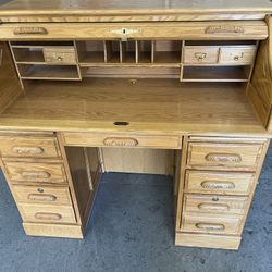 Antique Roll Top Desk For Sale! 