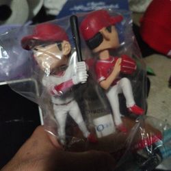 Ohtani Angels Double Boublehead 