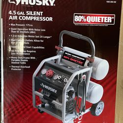 4.5 Gallon Silent Air Compressor