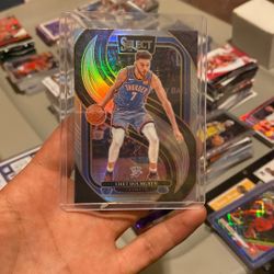 Chet Holmgren 2024-25 Panini Select Prizm Basketball No. 128