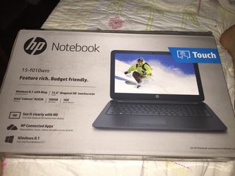 HP Notebook touch