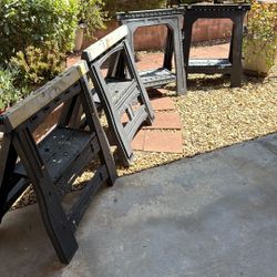 Stanley Folding Sawhorses