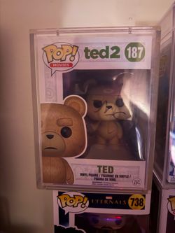 Ted2 W/Remote Signed Mark Wahlberg #187 Funko Pop!