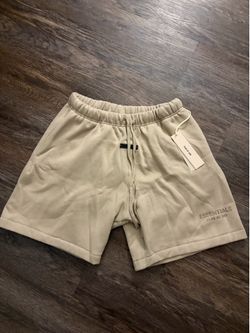 Essentials Cream Shorts