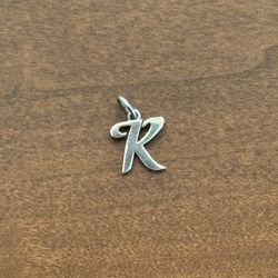 James Avery Sterling Silver “K” Script Initial Charm