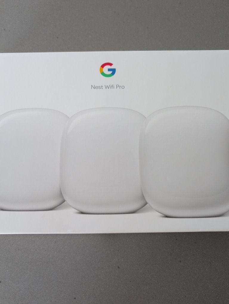 Google Nest Wifi 6E Pro 3 Pack