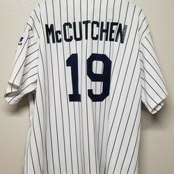 Made In Usa Vintage Jersey Athletic Majestic Jersey Cb Team 19 Mc Cutchen  19 McCutchen  Size XXL