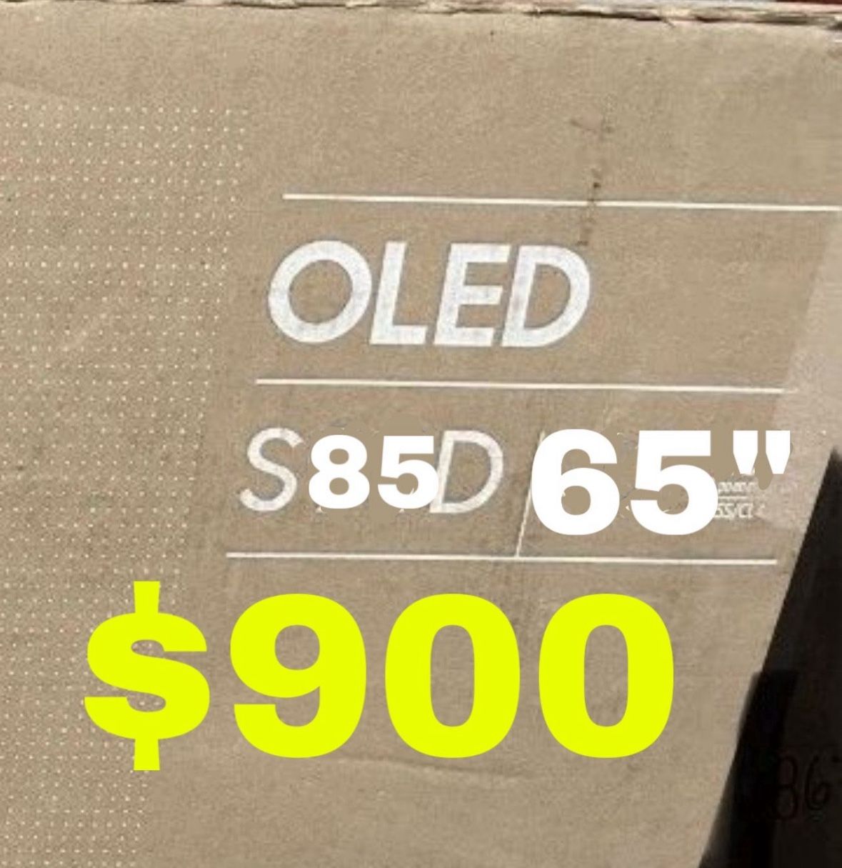 Samsung 65 OLED 120Hz 4k TV