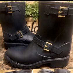Tommy Hilfiger Dew Moto All Weather Boots-NEW-Size 10 