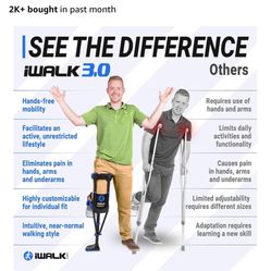 Iwalk 3.0 Crutch 