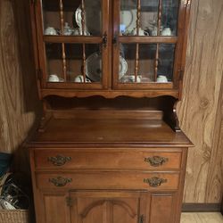 Vintage china cabinet