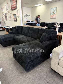 New sofa black