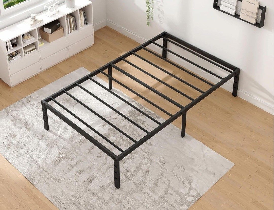 Twin Bed Frame With Mattress