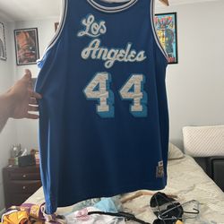 Lakers Jerry West Jersey