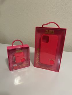 Sarina Case for Iphone  12| 12pro & Case for Airpods 