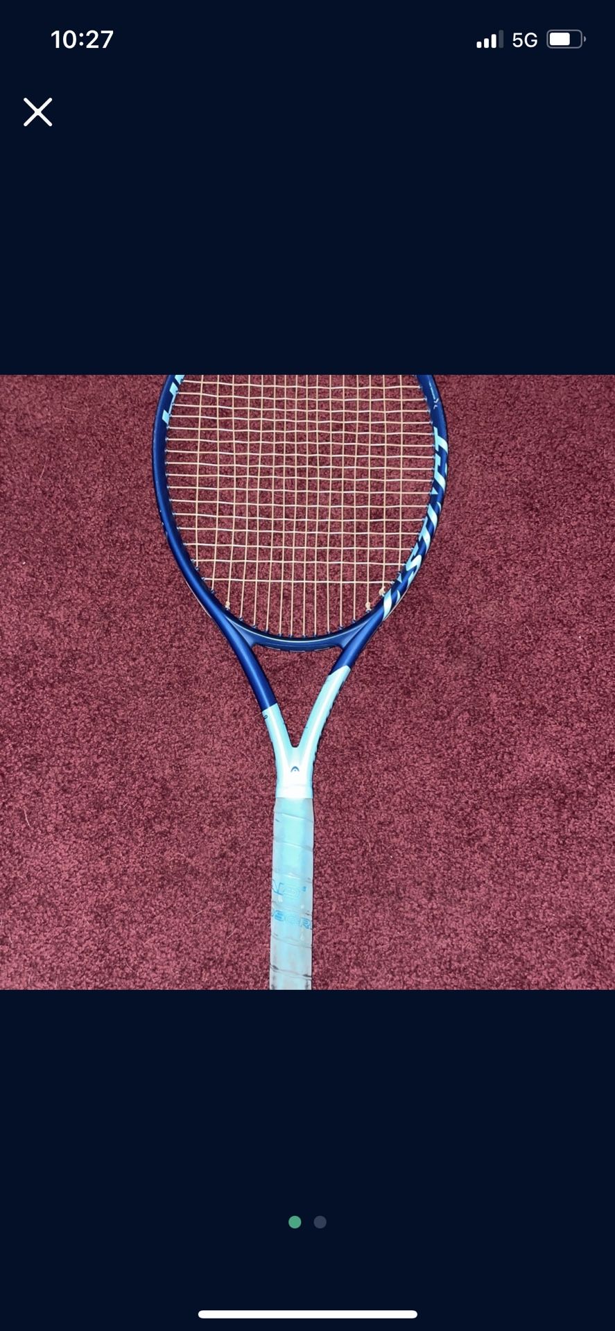 brand new tennis racket