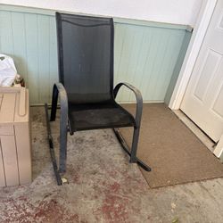 Metal Rocking Chair