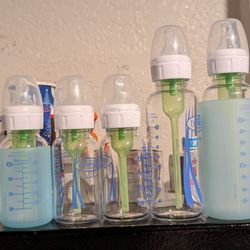 Glass Dr.Brown Bottles (New)
