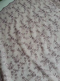 Table sparkly frabric