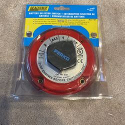 Marine Battery Selection Switch 