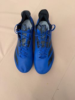 Adidas Adizero Football Cleats Blue/Black – Size 14