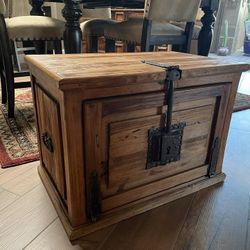 Rustic Mexican Storage Cabinet, End Table, or Nightstand 