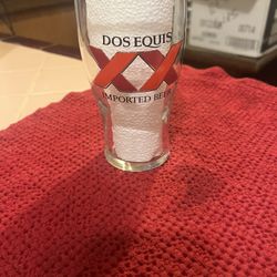 Dos XX Beer Pint Glass
