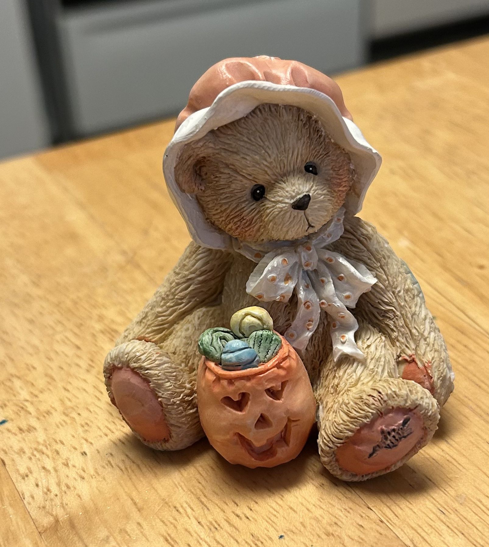 1 Cherished Teddies Halloween Figurine “Connie” Bear 