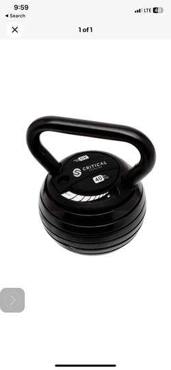 Kettlebell Adjustable 40lbs 