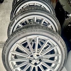 20” Wheels and Tires 