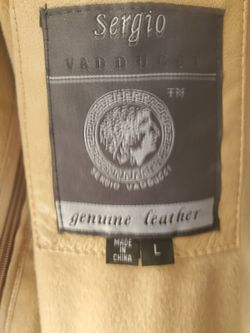 Sergio Vadducci genuine leather jacket