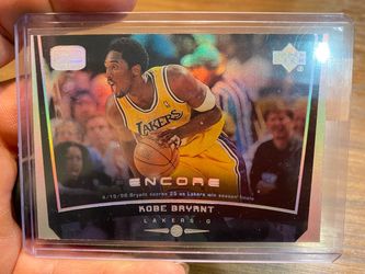 Kobe Bryant Upper Deck Encore Lakers Trading Card