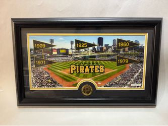 Pittsburgh Pirates 5 World Series Champions Photo & Coin Mint Collage #19/5000 MLB