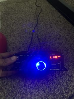 HOME/CAR BLUETOOTH HIFI AMPLIFIER/RECIEVER/HEADUNIT 80 WATTS