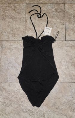 Zara woman's bodysuit all black new $10 each firm