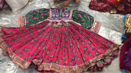 Vintage dress beautiful material