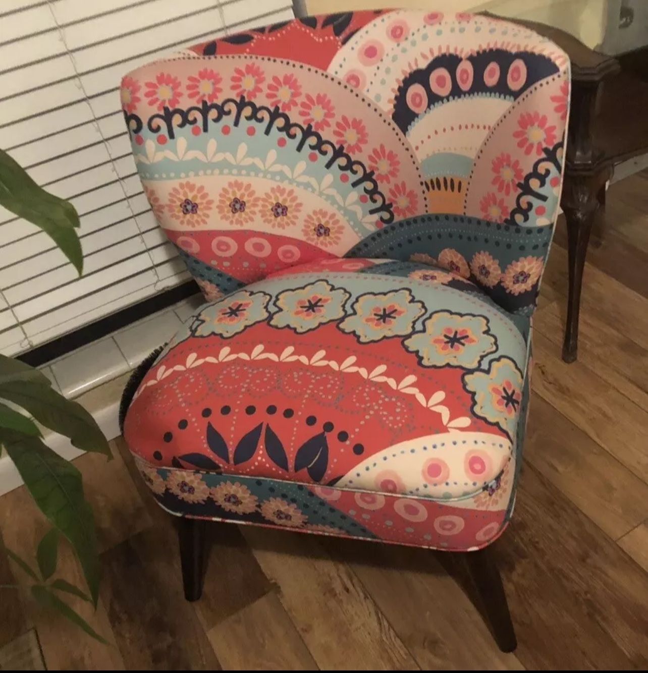 Mid century Modern Boho Chair